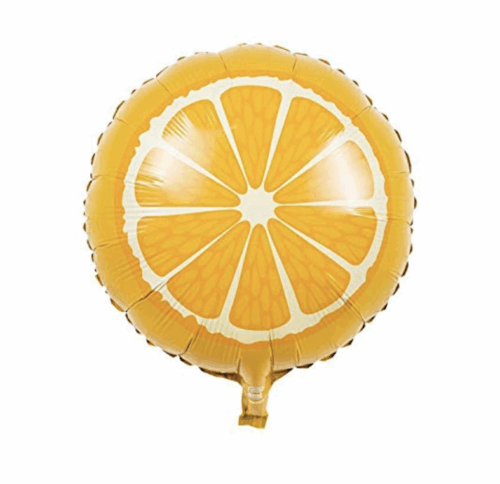 Balloon Foil Fruit Slice Oranges